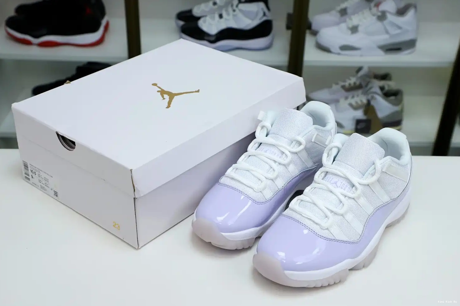 AIR VIOLET LOW Kimikick 11 PURE JORDAN 0807